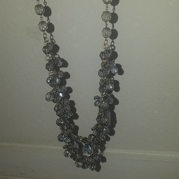 Ann Taylor LOFT crystal necklace, $39, NWT - Picture 2 of 4